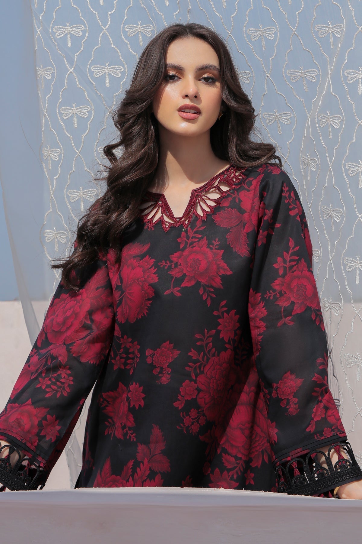 BAROQUE | EMBROIDERED LAWN UF-327