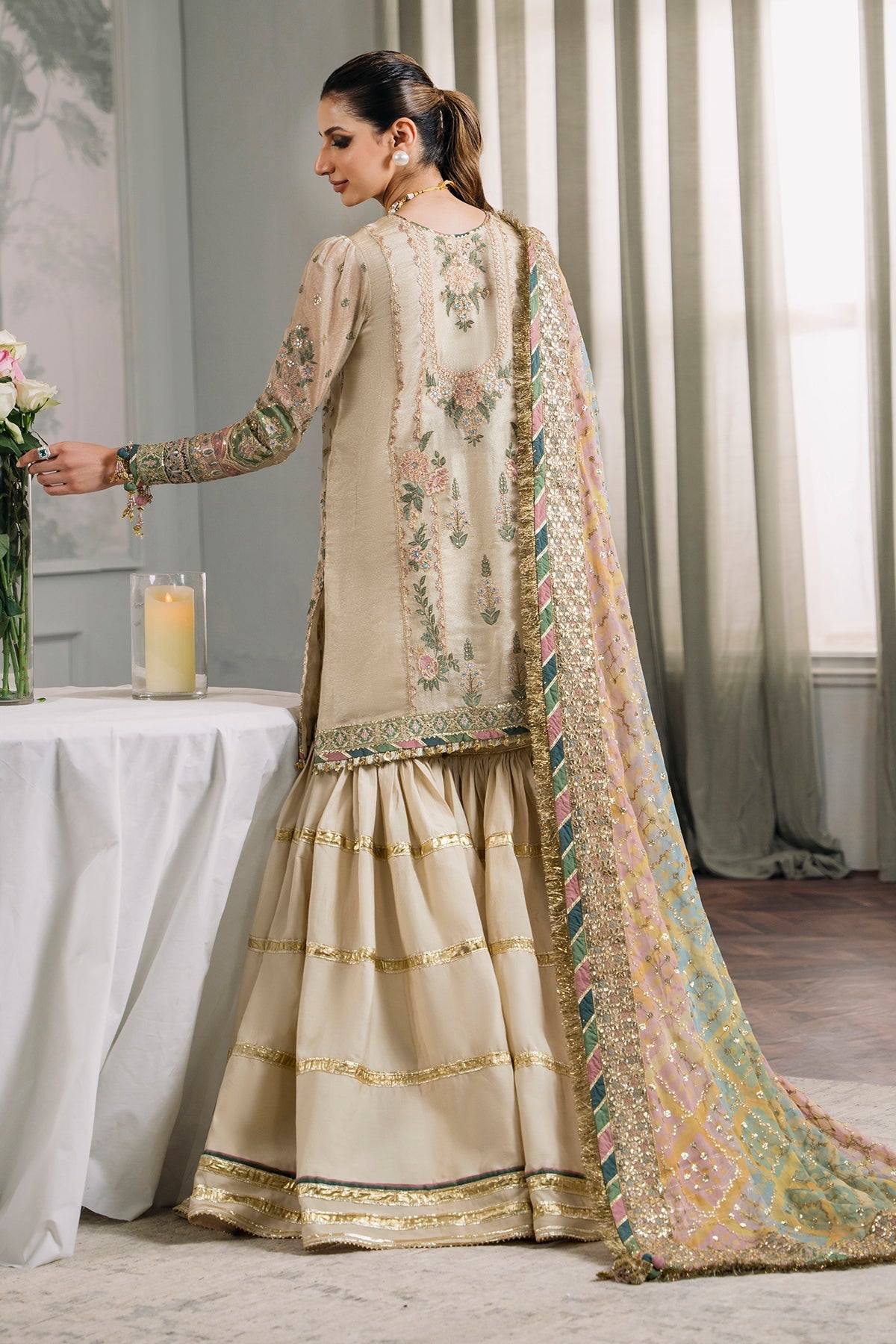 BAROQUE | EMBROIDERED MASURI CH12-04