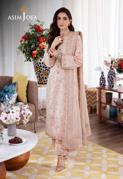 Asim Jofa | Uraan | AJUR-12 EMBROIDERED LAWN 3 PCS