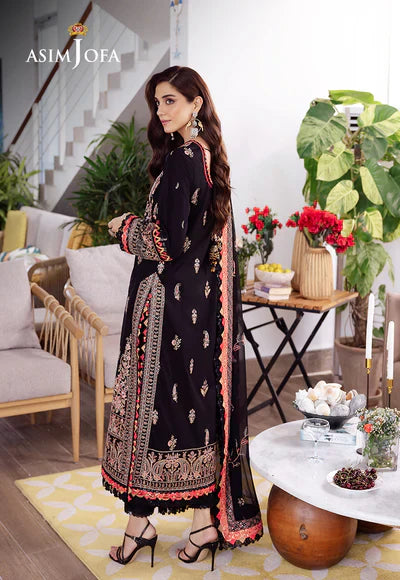 Asim Jofa | Uraan | AJUR-08 EMBROIDERED LAWN 3 PCS