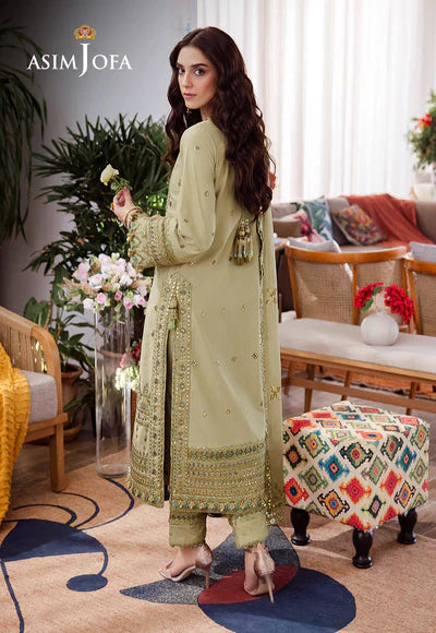 Asim Jofa | Uraan | AJUR-11 EMBROIDERED LAWN 3 PCS