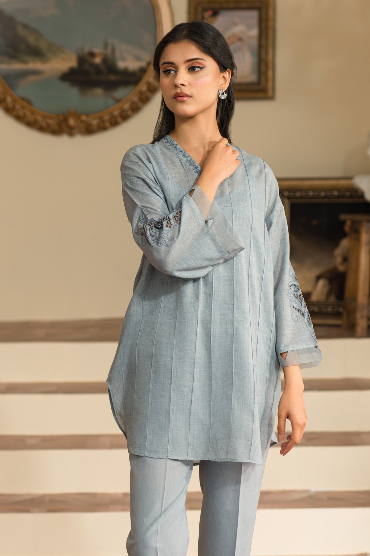 Sahar | Pret Co-Ords '24 | Dove Grey