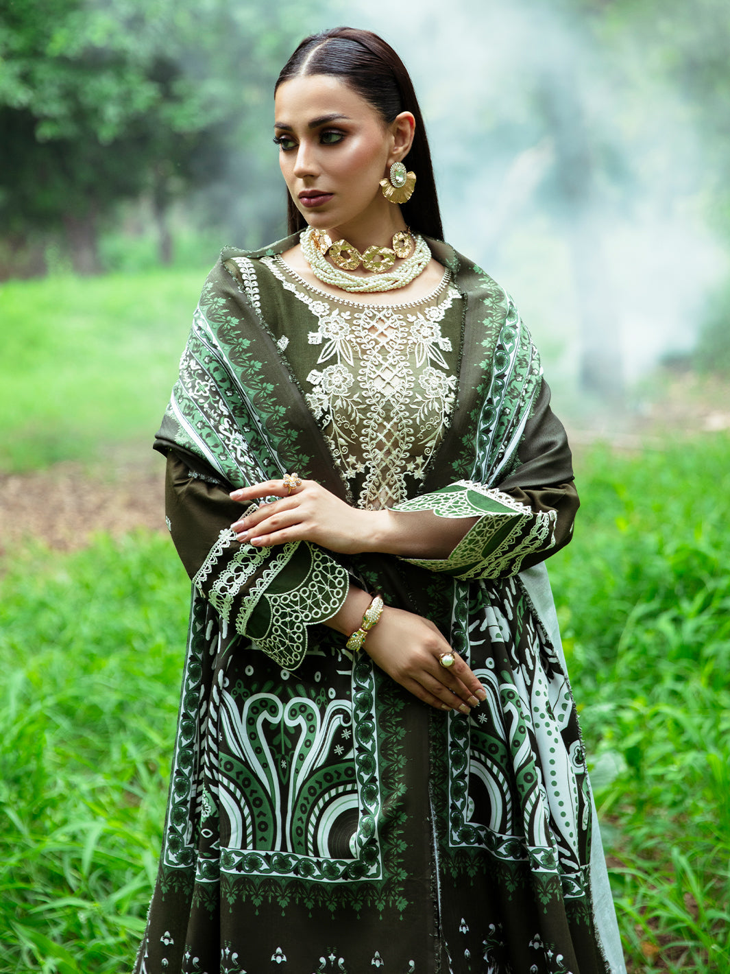 Mahnur | Hazel Winter Collection | Sage