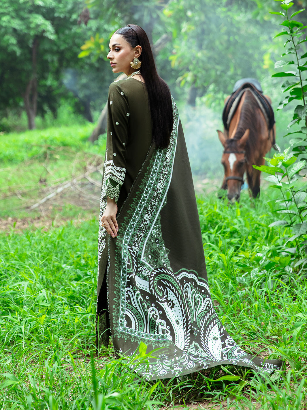 Mahnur | Hazel Winter Collection | Sage